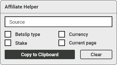 Affiliate Helper widget